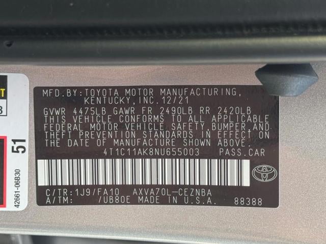 2022 Toyota Camry LE