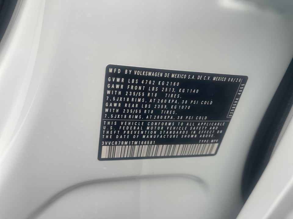 2026 Volkswagen Tiguan S