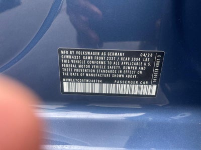2026 Volkswagen Golf GTI S