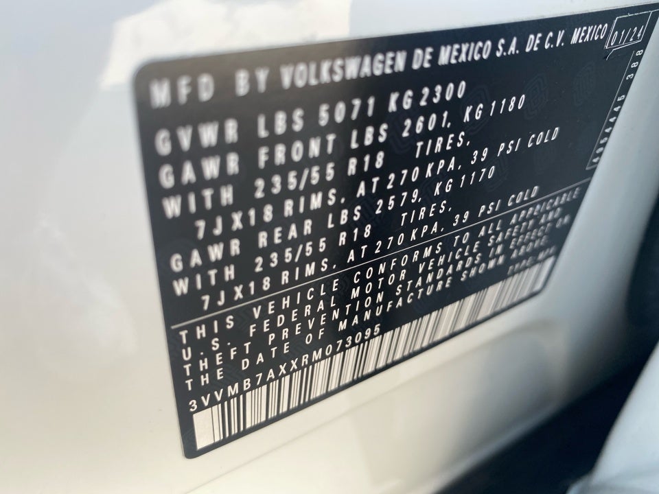 2024 Volkswagen Tiguan SE