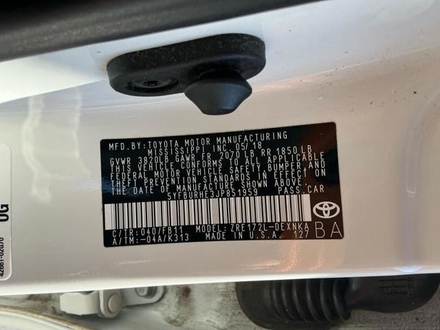2018 Toyota Corolla LE