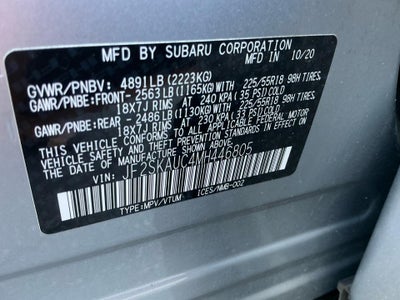 2021 Subaru Forester Limited