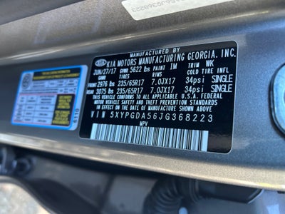 2018 Kia Sorento LX V6