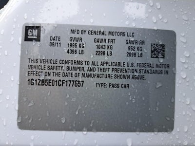 2012 Chevrolet Malibu LS w/1LS