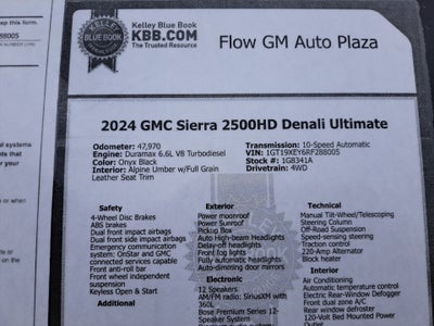 2024 GMC Sierra 2500HD Denali Ultimate
