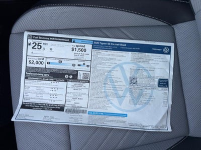 2026 Volkswagen Tiguan SE R-Line Black