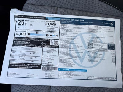 2026 Volkswagen Tiguan SE R-Line Black