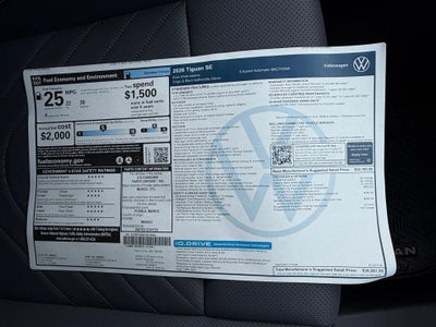 2026 Volkswagen Tiguan SE