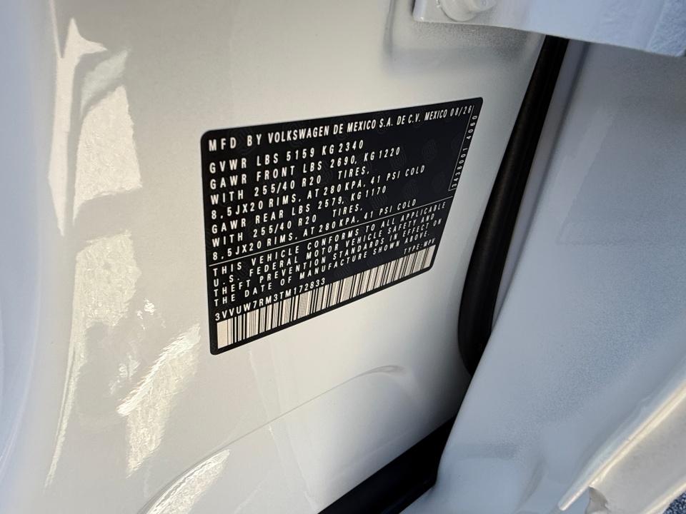 2026 Volkswagen Tiguan SEL R-Line Turbo