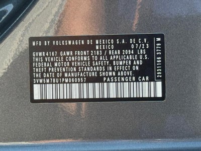 2023 Volkswagen Jetta S