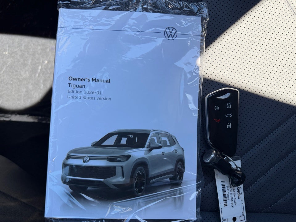 2026 Volkswagen Tiguan SE R-Line Black