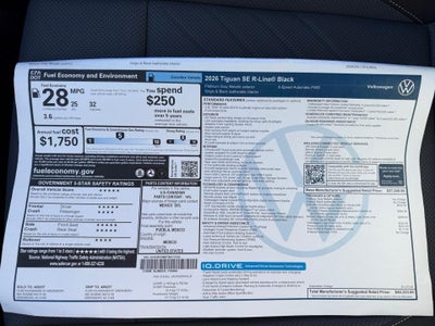 2026 Volkswagen Tiguan SE R-Line Black