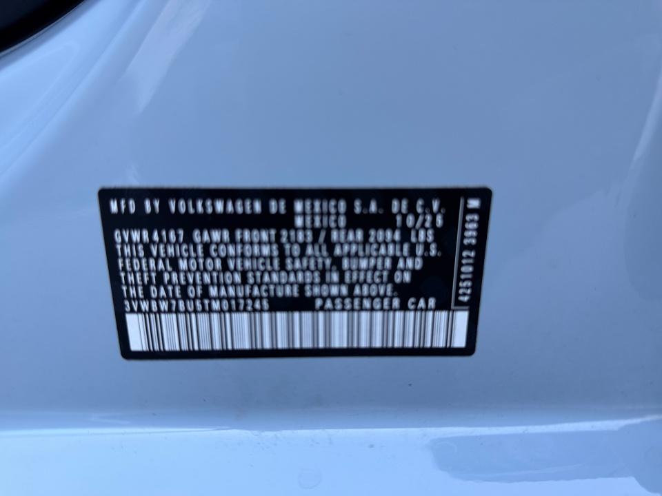 2026 Volkswagen Jetta Sport