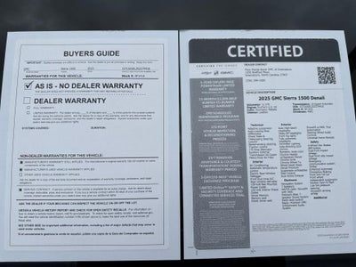 2025 GMC Sierra 1500 4WD Crew Cab Short Box Denali